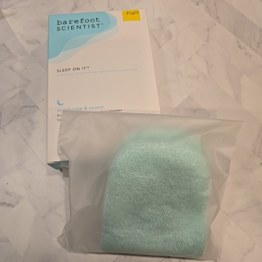 Barefoot Scientist Sleep On It Gel Socks New Open Box‎